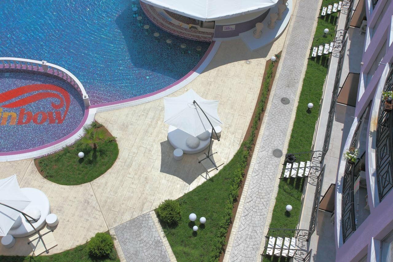 Hotel Rainbow 3 Resort Club Sunny Beach Exterior foto